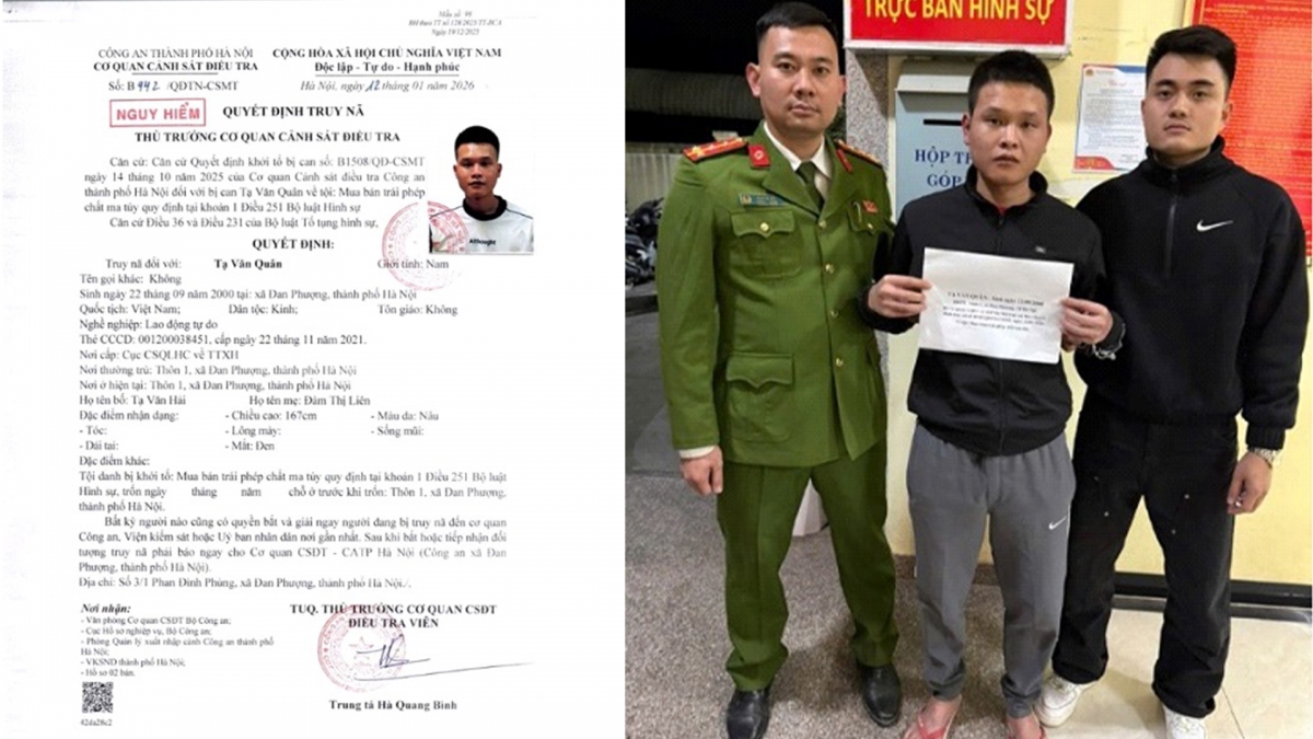 Đối tượng và quyết định truy nã