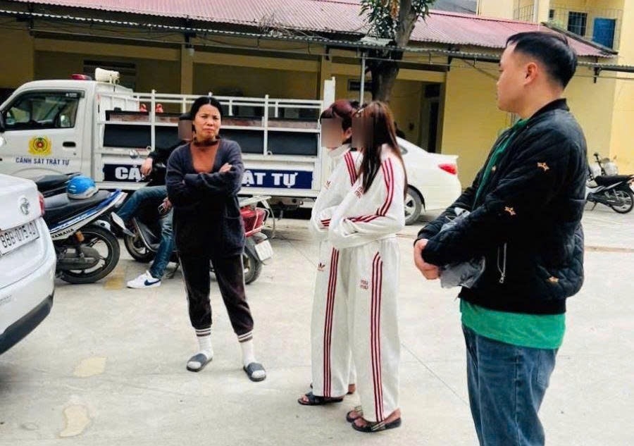 Các đối tượng liên quan trong vụ án (Ảnh: Công an Phú Thọ)