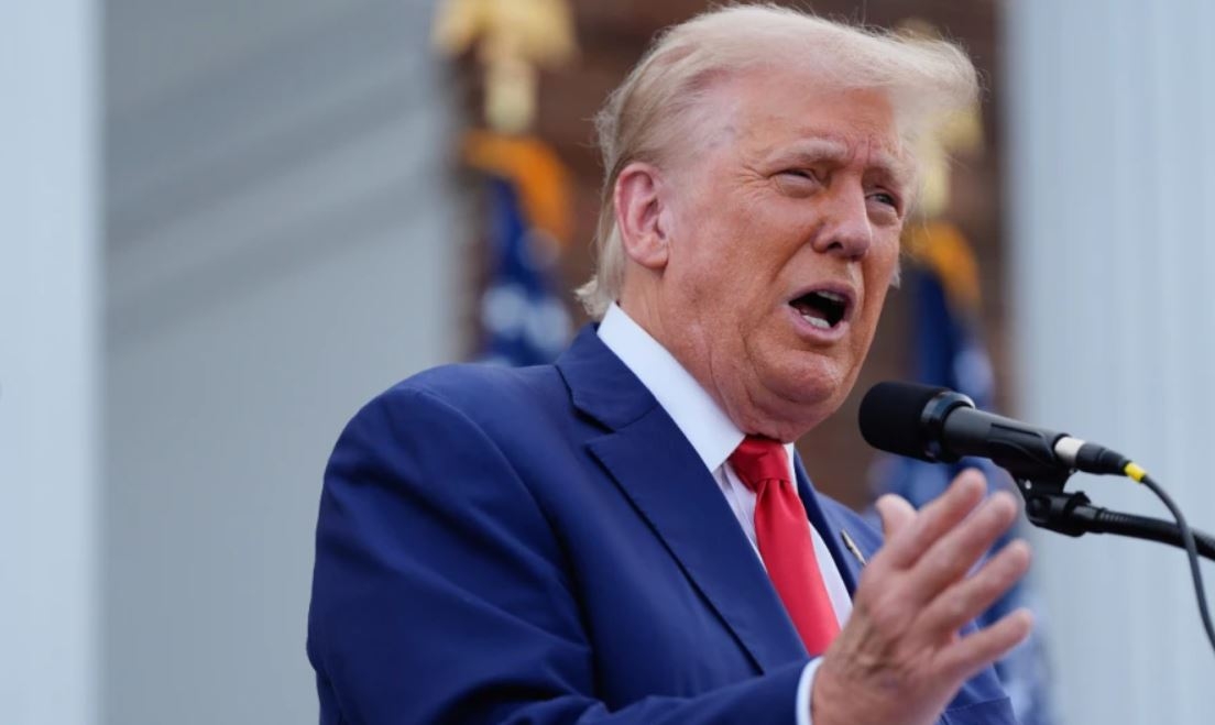 Tổng thống Trump. Ảnh: AP