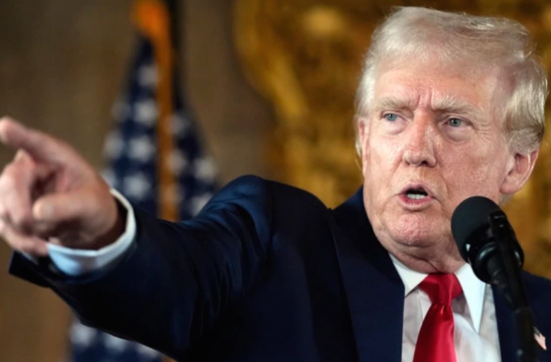 Tổng thống Trump. Ảnh: AP