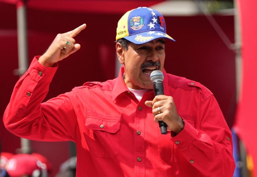 Tổng thống Venezuela Nicolas Maduro. Ảnh: AP