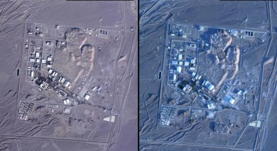 Cơ sở hạt nhân NATANZ của Iran. Ảnh: AP