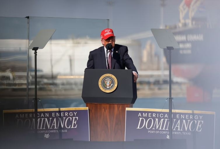 Tổng thống Trump. Ảnh: AP