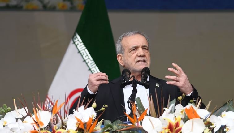 Tổng thống Iran Masoud Pezeshkian. Ảnh: Xinhua