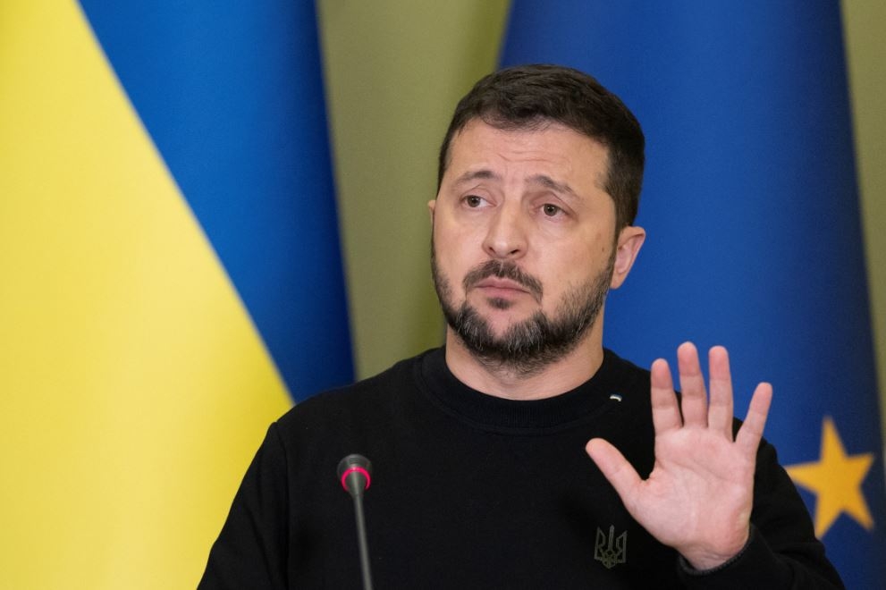 Tổng thống Zelensky. Ảnh: AP