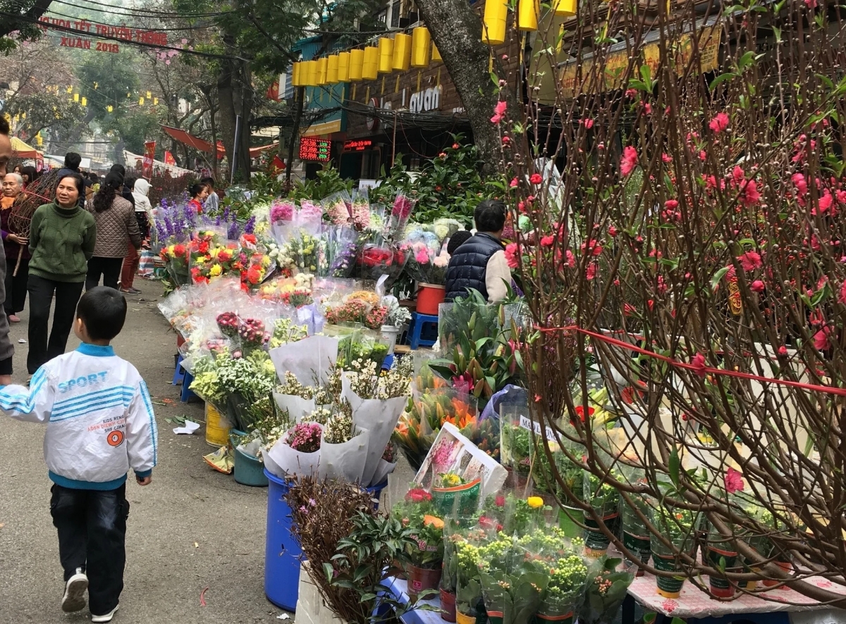 Chợ hoa Hàng Lược