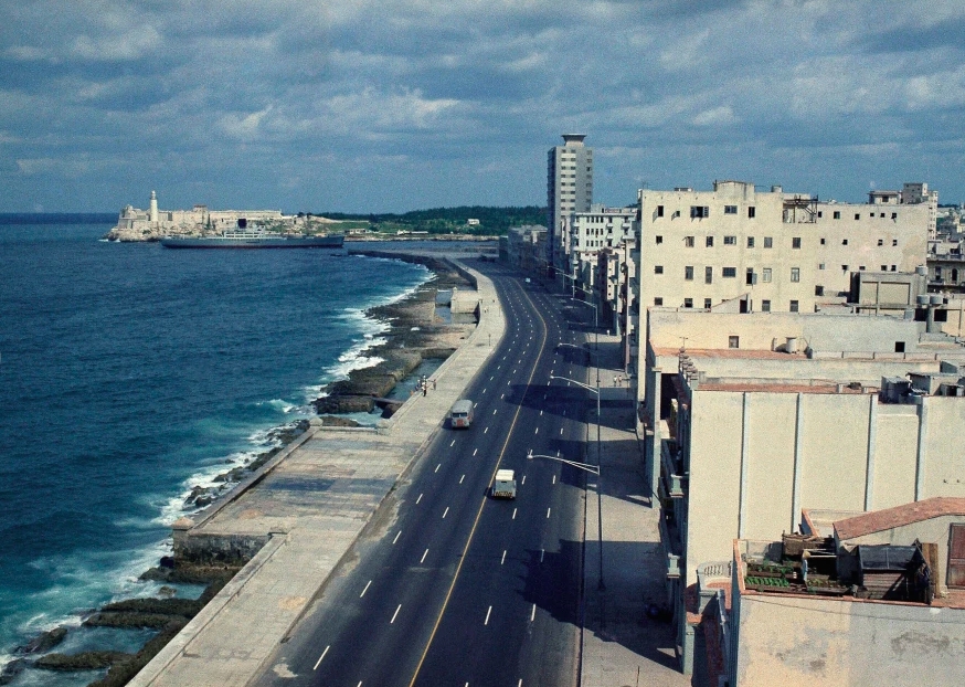 Bến cảng El Malecon của Cuba. Ảnh: AP