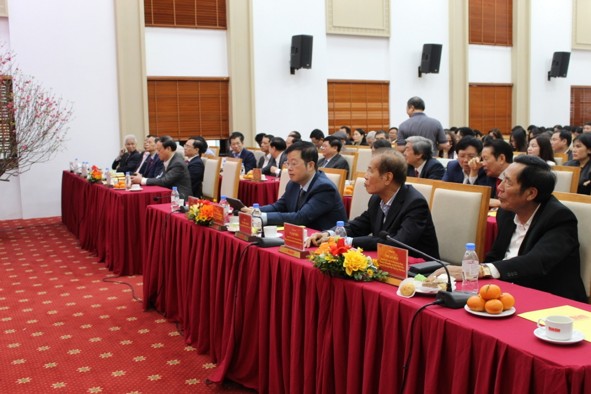 Các đại biểu dự hội nghị giao ban báo chí đầu xuân Bính Ngọ 2026.