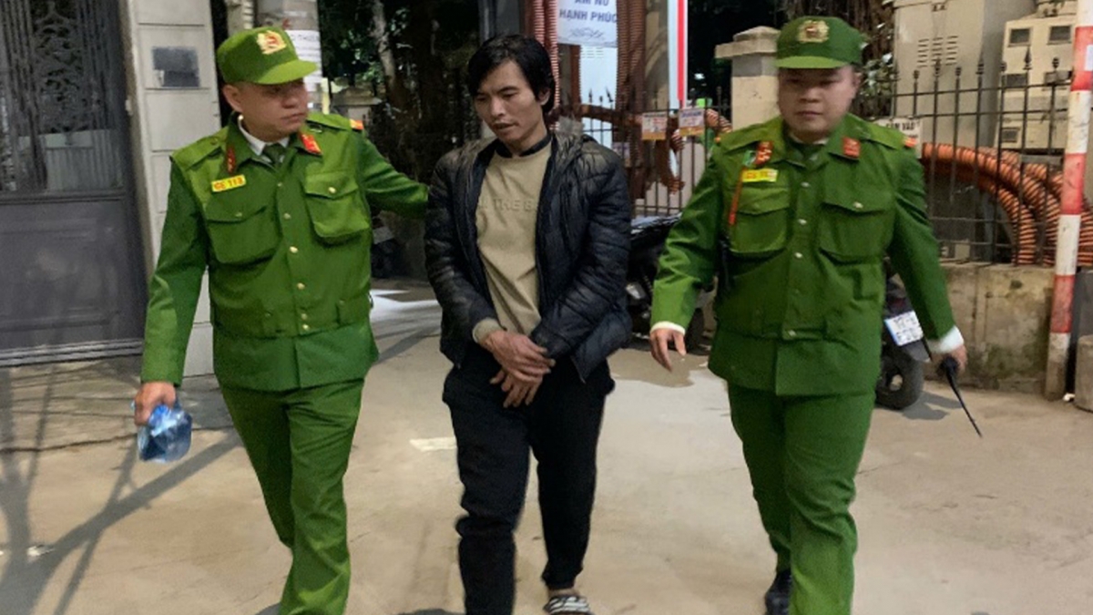 Đối tượng trộm cắp bị bắt giữ