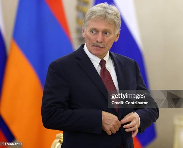 Người phát ngôn Điện Kremlin Dmitry Peskov. Ảnh: Getty