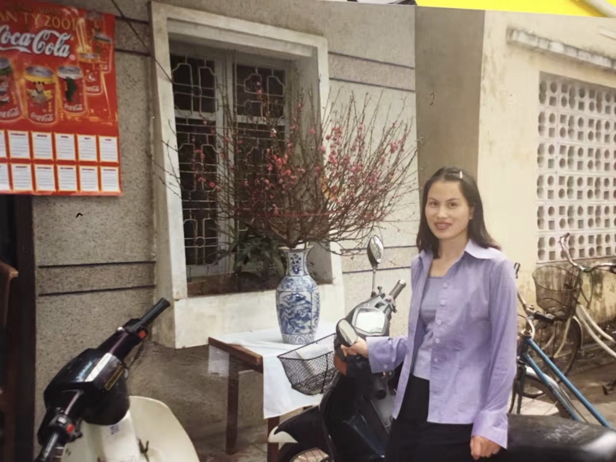 Tết năm 2001 tại Hà Nội (Ảnh: NVCC)