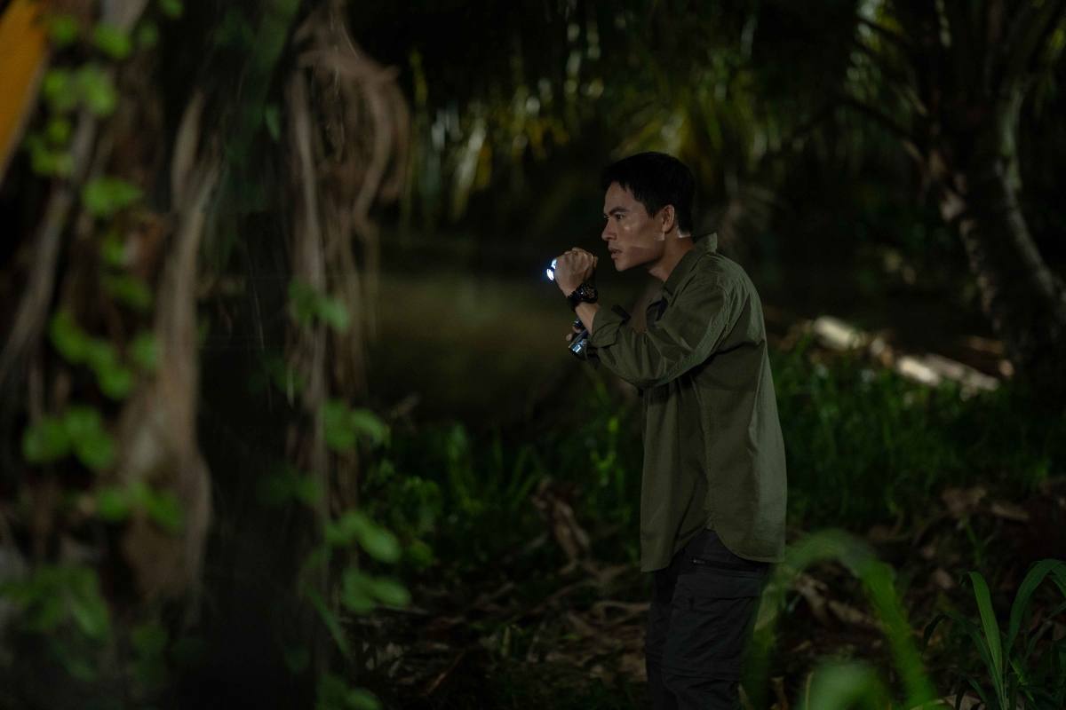 Tạo hình của Võ Tấn Phát trong dự án điện ảnh mới ra rạp dịp 30/4. (Ảnh: Galaxy Studio)