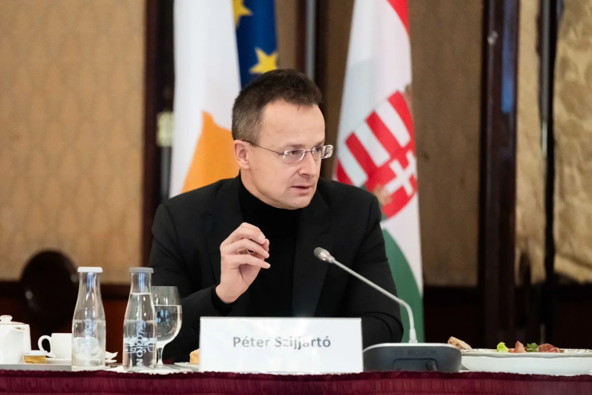 Bộ trưởng Ngoại giao và Thương mại Hungary Peter Szijjarto (Ảnh - Daily News Hungary)