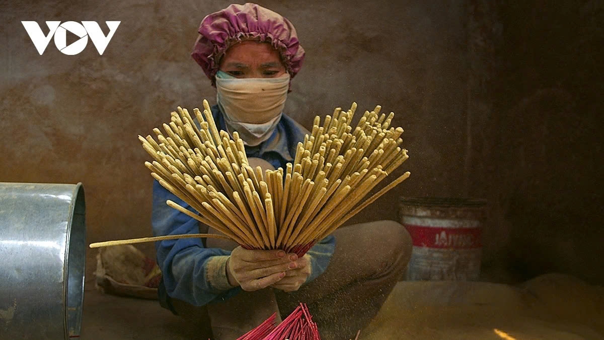 Local villagers have preserved the secret of making unique herbal incense sticks for generations.