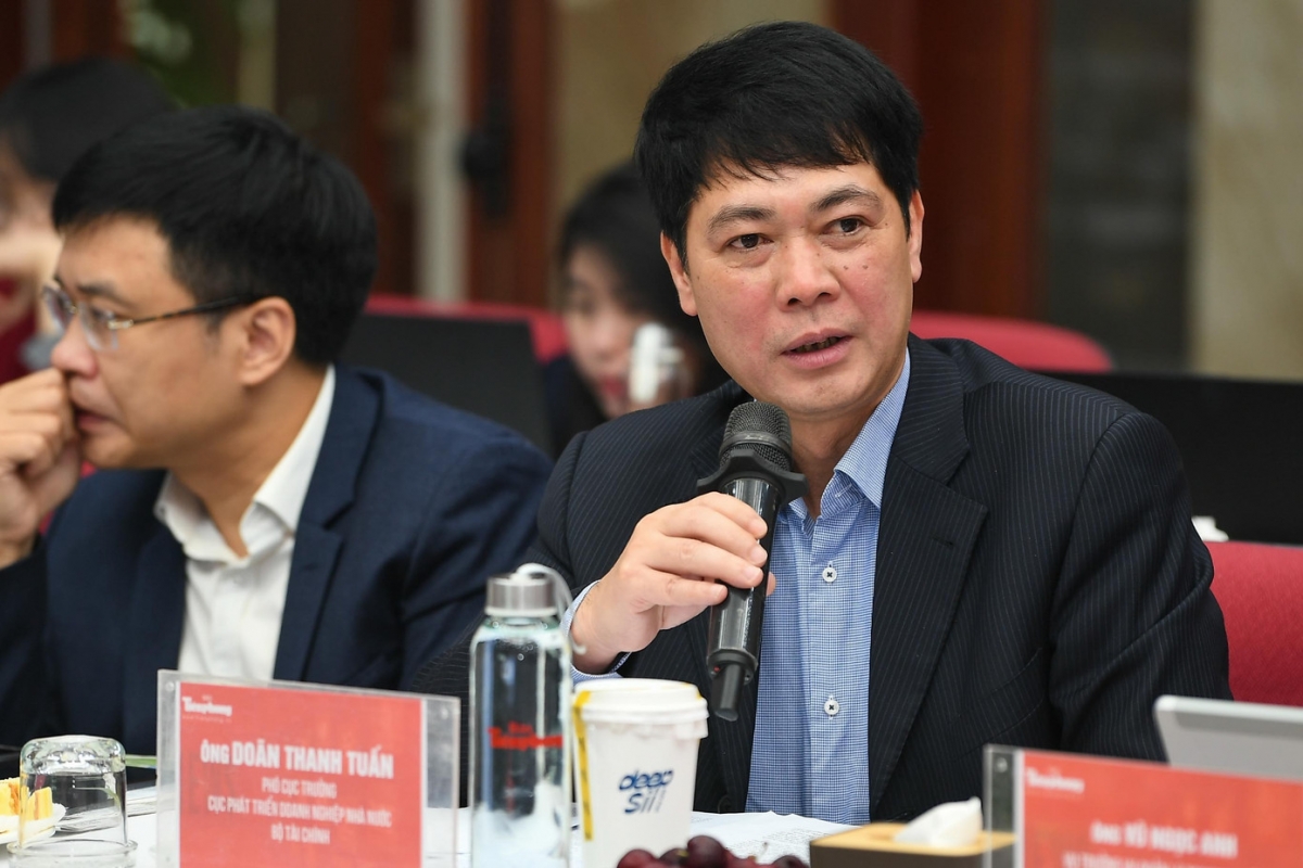 Ông Doãn Thanh Tuấn, Phó Cục trưởng Cục Phát triển doanh nghiệp Nhà nước (Bộ Tài chính)