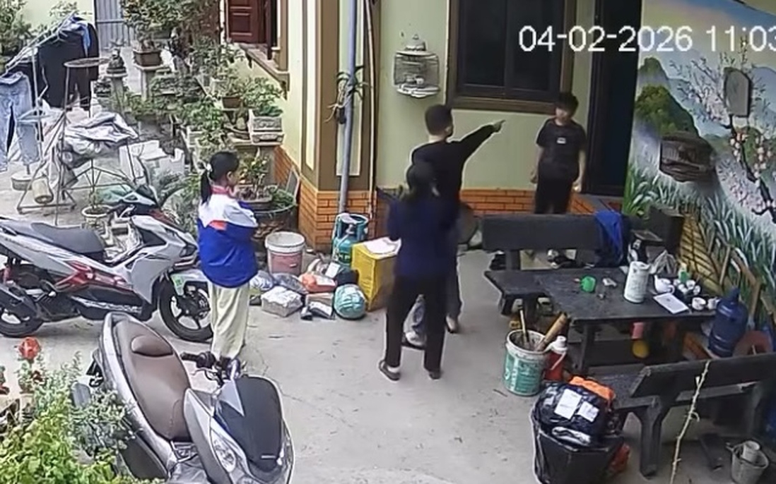 Hiện trường sự việc (ảnh cắt từ clip)