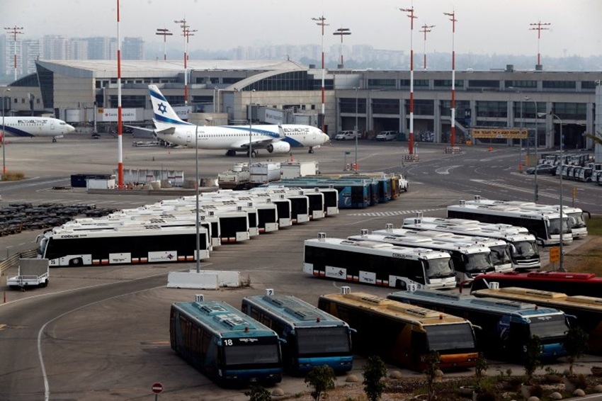 Israel đóng cửa không phận sau các cuộc tấn công vào Iran. Ảnh: Reuters