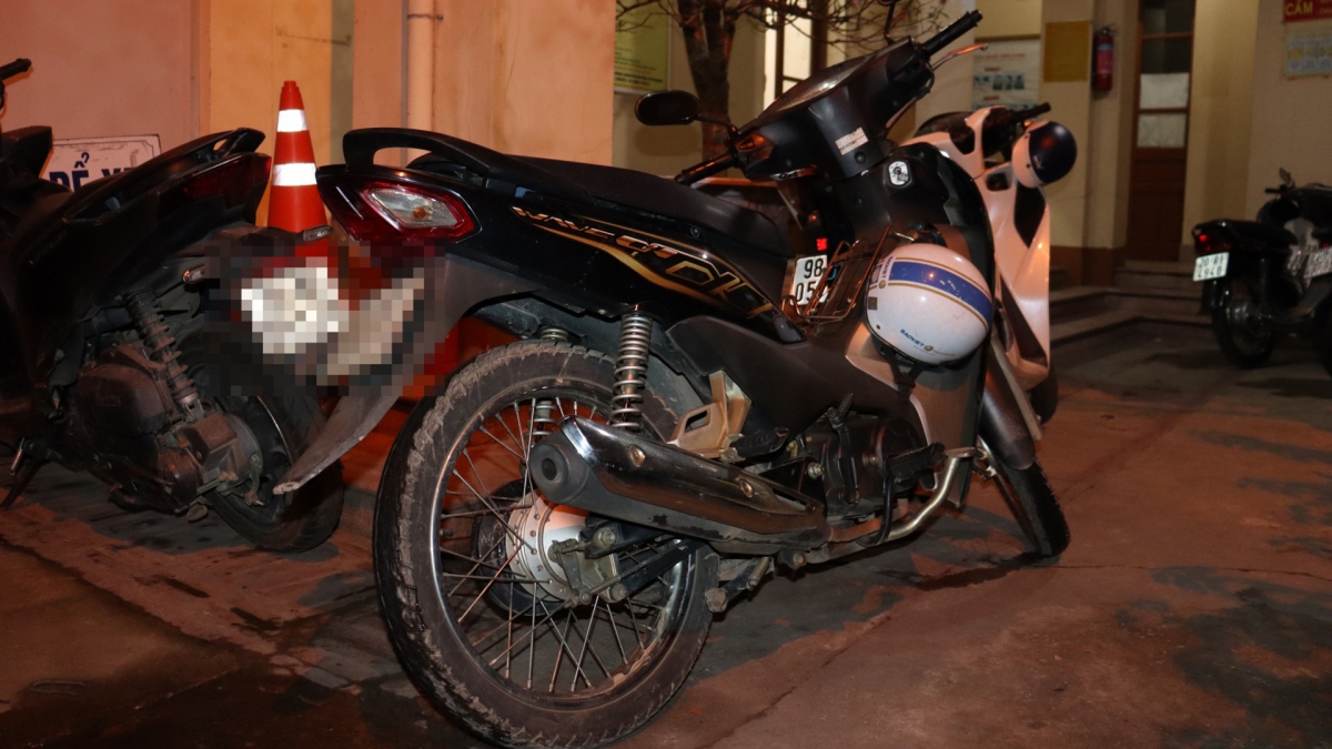 Phương tiện do lái xe Đ.A.Q điều khiển.