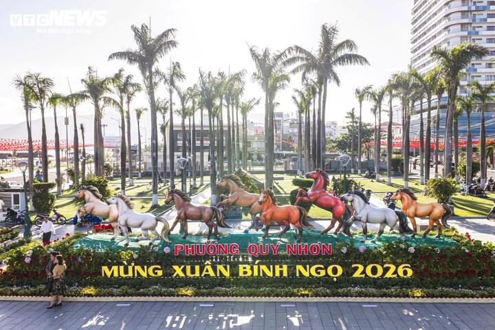 Đây cũng là công trình văn hóa trọng điểm mở màn cho chuỗi hoạt động mừng Đảng, mừng xuân, tạo điểm nhấn cảnh quan phục vụ Nhân dân và du khách tham quan, đón Tết cổ truyền dân tộc tại phố biển Quy Nhơn.