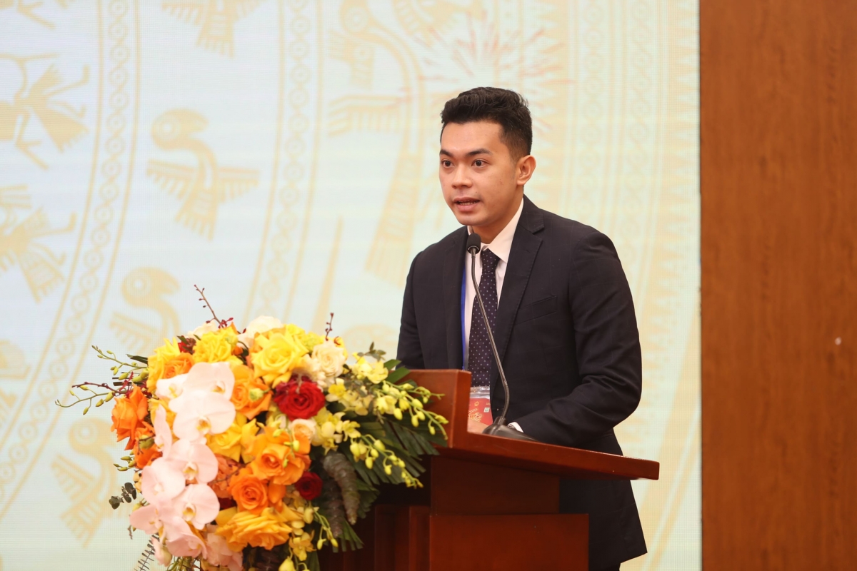 Anh Huỳnh Tấn Đạt - Chủ tịch Hội Sinh viên Việt Nam tại Australia. Ảnh: Minh Đức