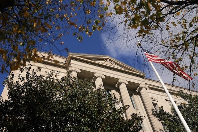 Trụ sở Bộ Tư pháp Mỹ. Nguồn: Reuters