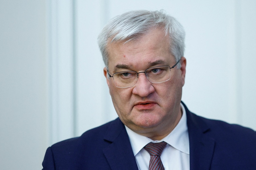 Ngoại trưởng Ukraine Andrii Sybiha. Ảnh: Reuters