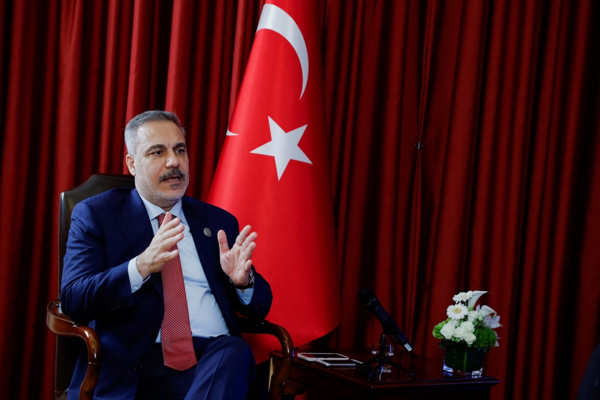 Ngoại trưởng Thổ Nhĩ Kỳ Hakan Fidan (Ảnh: Reuters)