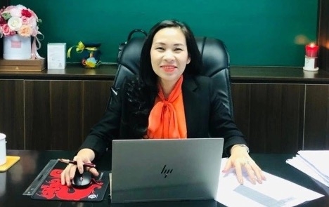 Nguyễn Thị Lan Hương thời điểm chưa bị khởi tố.