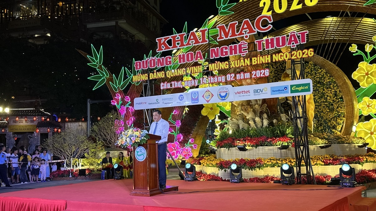 Ông Nguyễn Văn Bảy, Giám đốc Sở Văn hóa, Thể thao và Du lịch TP. Cần Thơ phát biểu