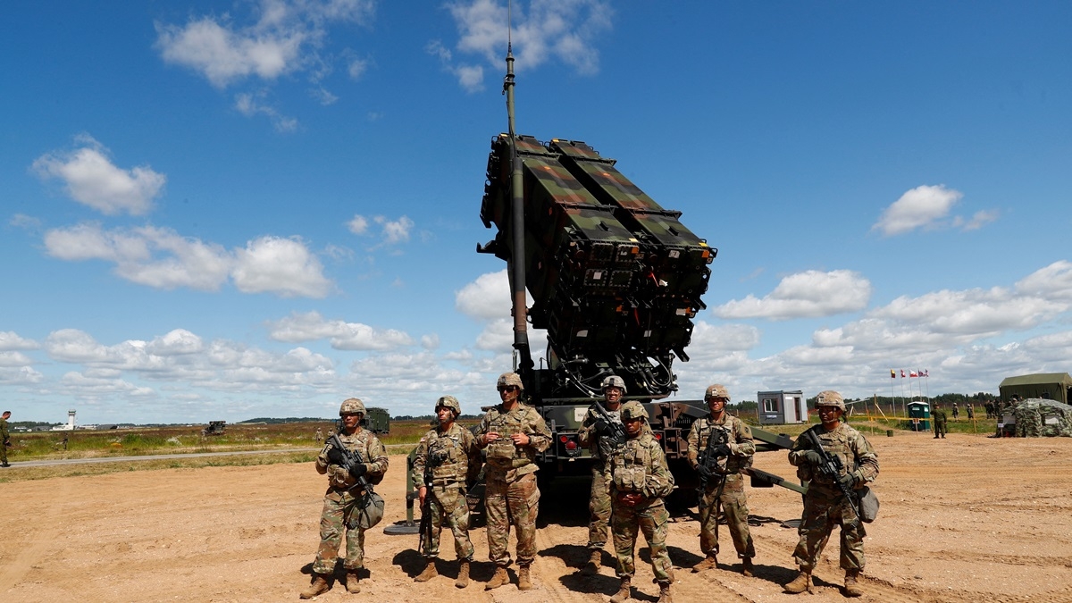 Hệ thống tên lửa phòng không Patriot của Mỹ. (Ảnh: Reuters)