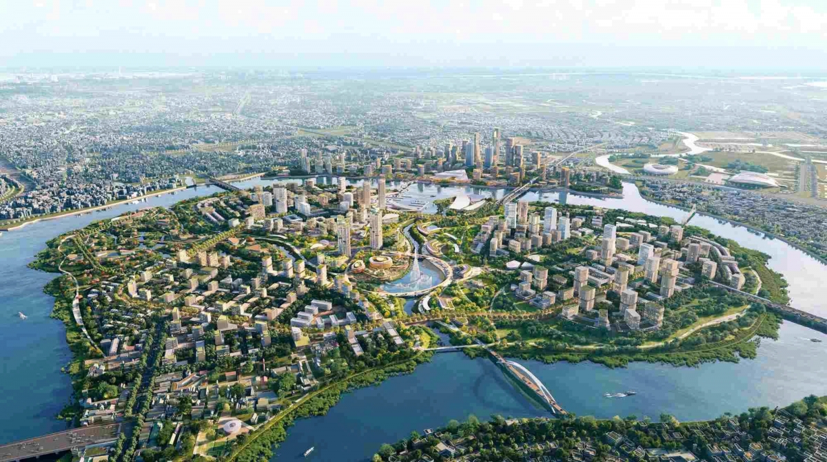 Phối cảnh Khu đô thị mới Thanh Đa - Bình Quới