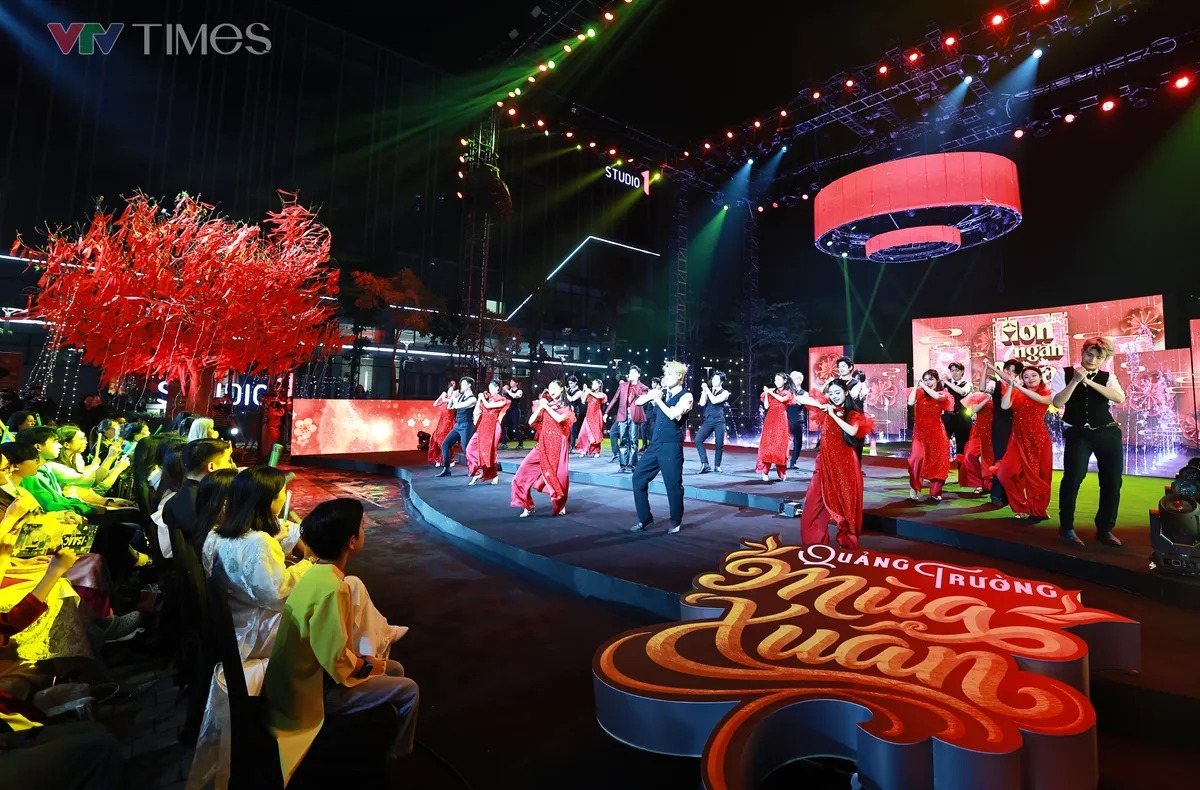 Những hình ảnh của chương trình Quảng trường mùa xuân được hé lộ