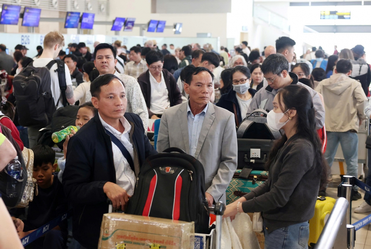 Để ứng phó với lưu lượng khách tăng đột biến, phía Cảng đã tập trung tối ưu hóa hạ tầng nhà ga, đồng thời phối hợp, kích hoạt các phương án đảm bảo an ninh, an toàn ở mức cao nhất.