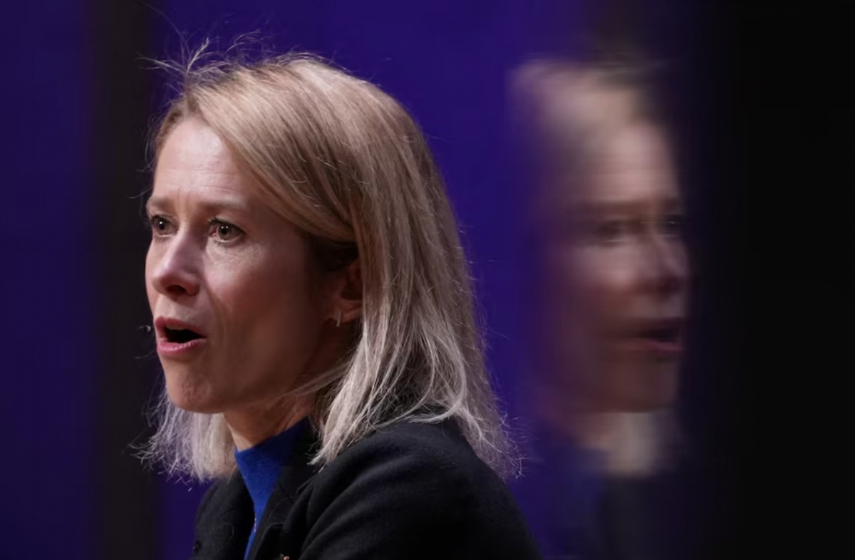 Cao ủy phụ trách chính sách đối ngoại của Liên minh châu Âu (EU), bà Kaja Kallas. Ảnh: Reuters