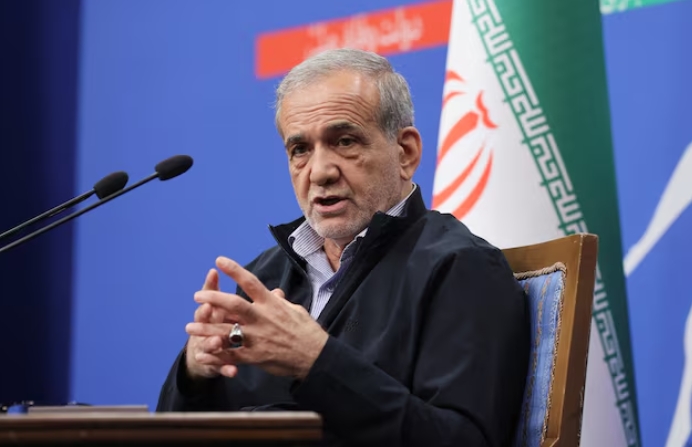Tổng thống Iran Masoud Pezeshkian. (Ảnh: Reuters)