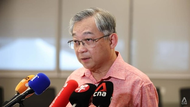 Phó Thủ tướng Singapore Gan Kim Yong trả lời báo giới hôm 22/2/2026. (Ảnh: CNA)
