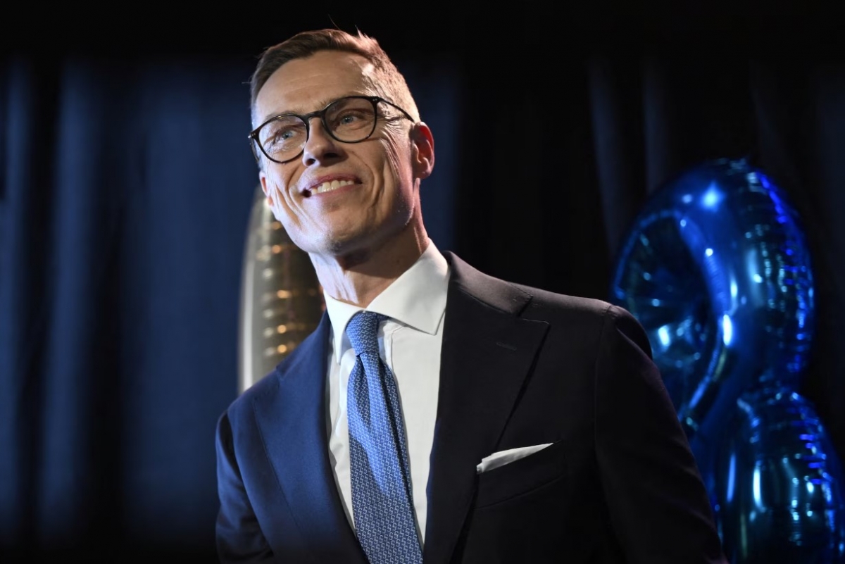 Tổng thống Phần Lan Alexander Stubb. Ảnh: Reuters