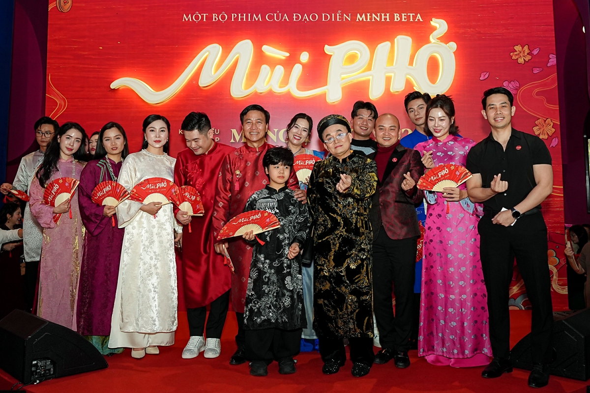 Đoàn phim "Mùi phở" ra mắt khán giả Hà Nội