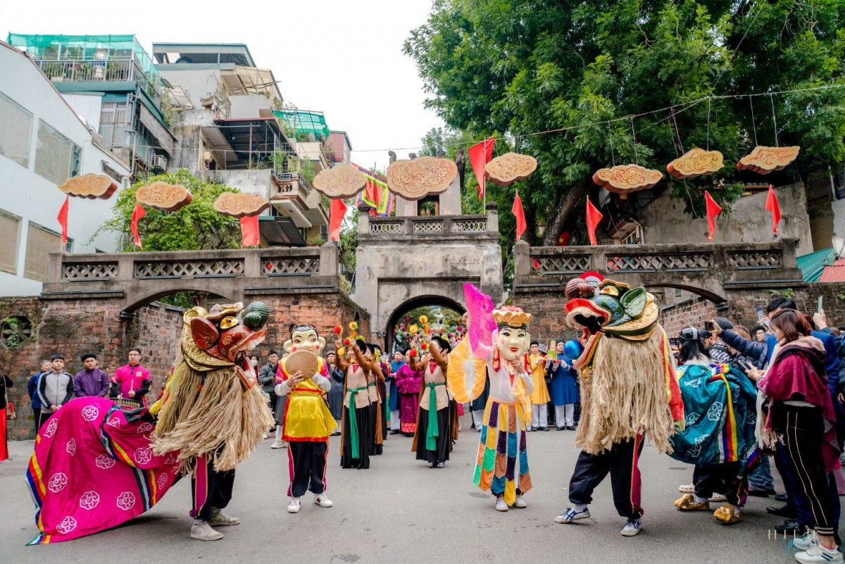 Lễ mở cửa Ô Quan Chưởng sẽ diễn ra sáng 8/2/2026 trong khuôn khổ chương trình “Tết Việt – Tết Phố”. (Ảnh: Phố cổ chất)