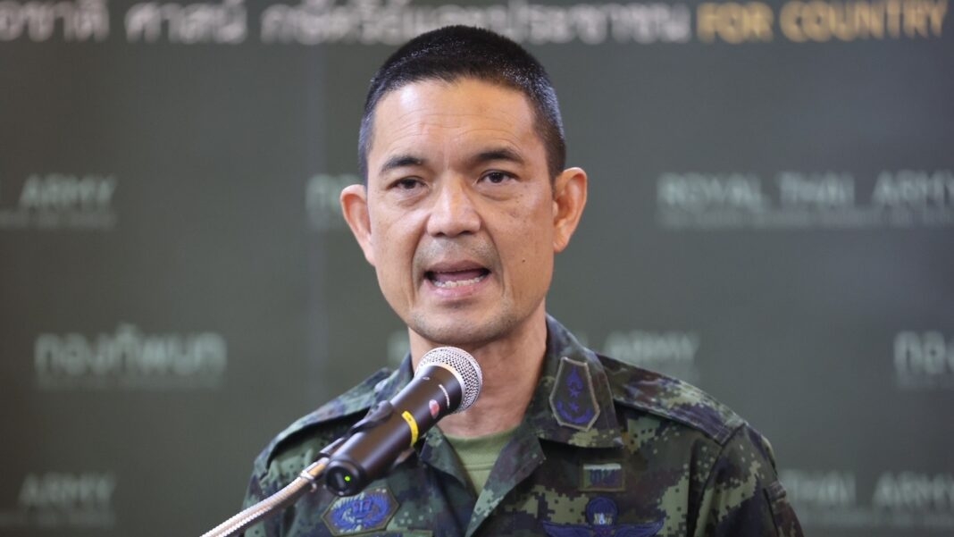 Người phát ngôn Quân đội Thái Lan, Thiếu tướng Winthai Suvaree (Ảnh: Thai Royal Army)