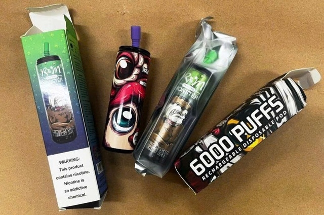 Thuốc lá điện tử pha dung dịch có chứa ma túy bị thu giữ