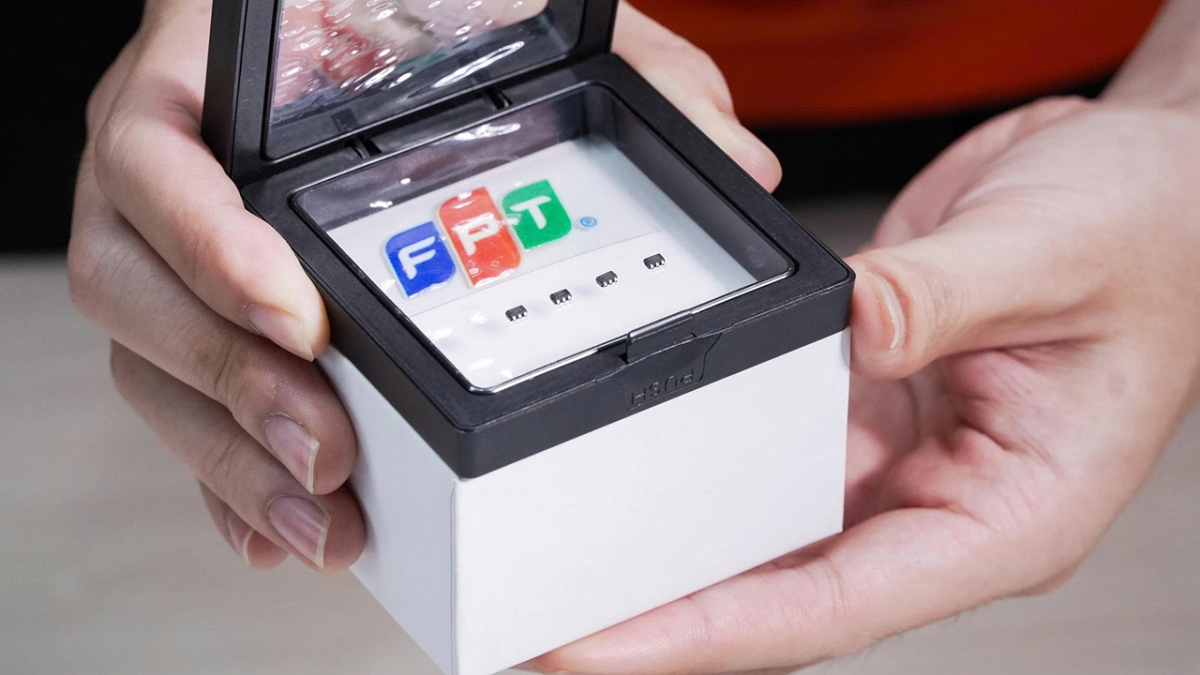 FPT xuất khẩu lô chip thương mại đầu tiên sang công ty điện tử hàng đầu Nhật Bản. Nguồn ảnh FPT.