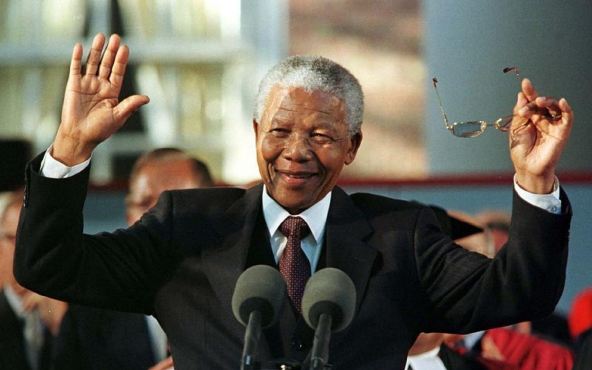 Cố Tổng thống Nam Phi Mandela. Ảnh: Reuters.