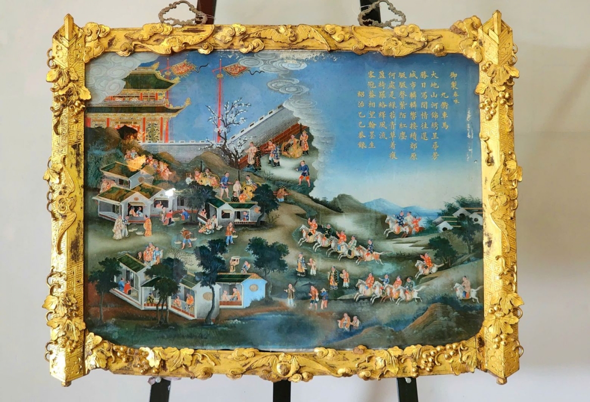 Tranh gương thời Thiệu Trị