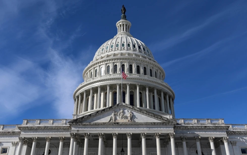 Điện Capitol, trụ sở Quốc hội Mỹ. Ảnh: AP.