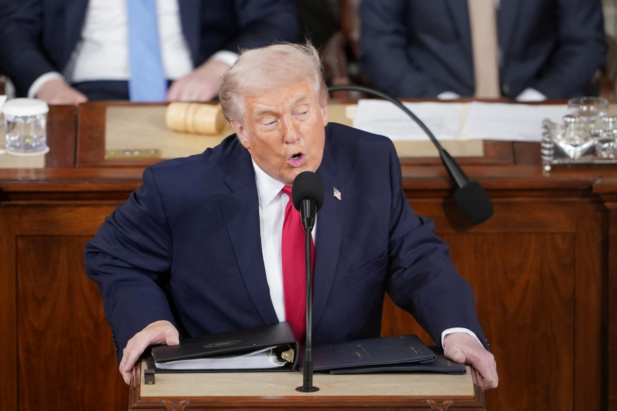 Tổng thống Mỹ Donald Trump. Ảnh: Reuters