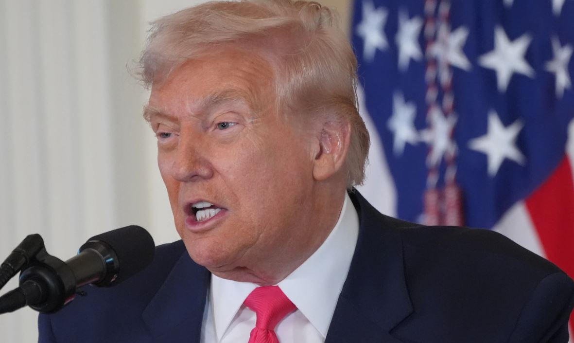 Tổng thống Trump. Ảnh: AP