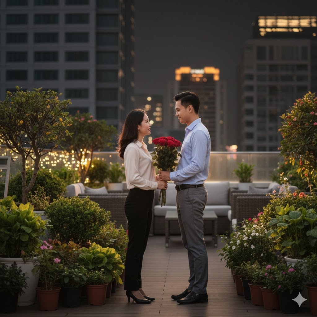 Tôi bất ngờ được cậu đồng nghiệp kém tuổi tỏ tình sau khi mới ly hôn (Ảnh minh hoạ, nguồn: AI)