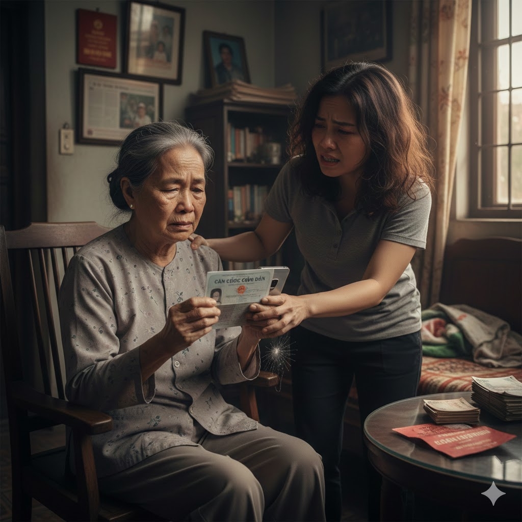 Chị gái tôi muốn xin mẹ 300 triệu đồng làm vốn làm ăn với gã chồng cũ cờ bạc (Ảnh minh họa, nguồn: AI)