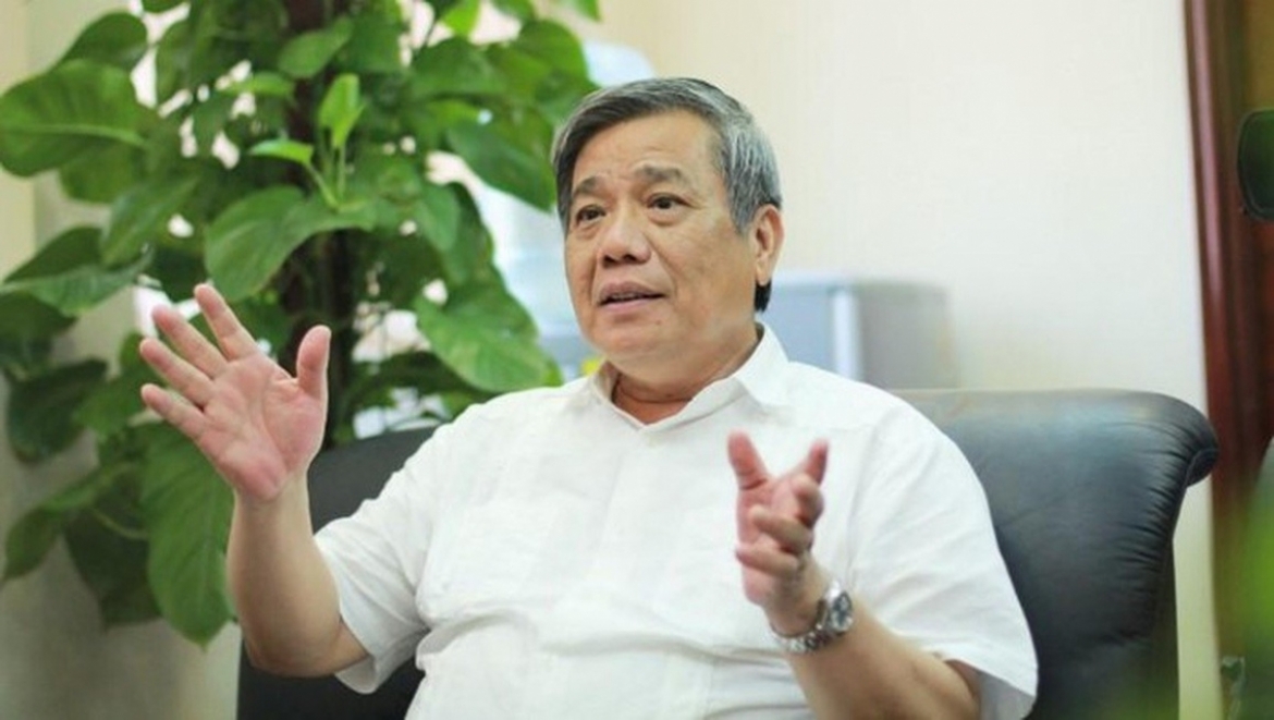 GS.TSKH Vũ Minh Giang, Phó Chủ tịch Hội Khoa học lịch sử Việt Nam. Nguồn KT.